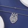 LIKGREAT Wolf/Lion/Tiger/Eagle/Tropical Fish/Snake/Cat Necklace Wild Animals Pendant Necklaces Nature Wild