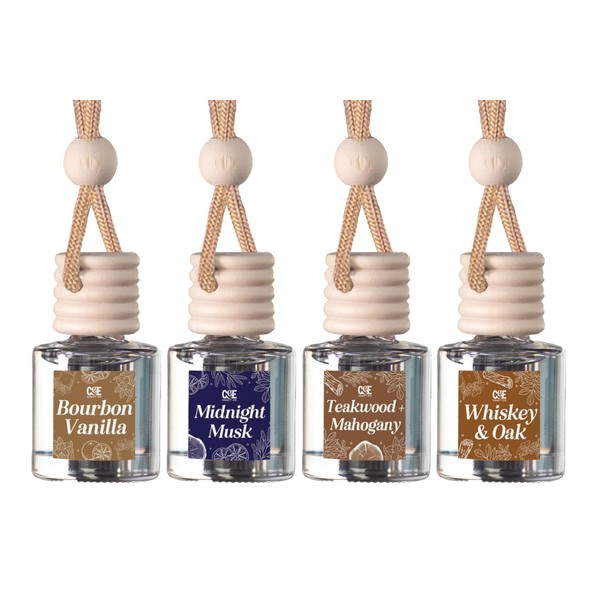 CE Craft 4 Pack Masculine Car Air Hanging Fragrance Oil
