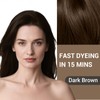 Farndu Dark Brown Hair Dye Shampoo for Women Men, 3