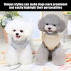 FDGGT Pack of 2 Plush Clothes for Pets, Warm Clothes