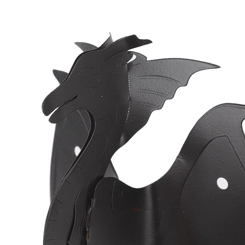 Wind Chime Gothic Dragon Design Retro Style Home Decoration Iron