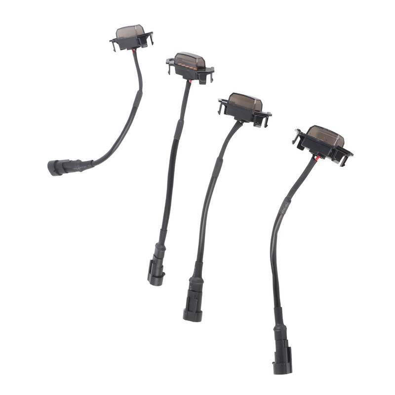 4Pcs LED Grille Lights DC12V Amber High Brightness Front Grille