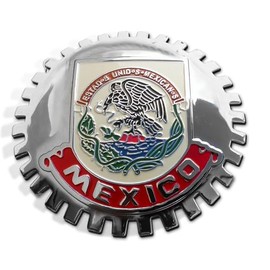 Mexico Eagle Grill Badge Mexican Emblem for Trucks and Cars
