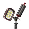Carbon Fiber Underwater Float Arm with Dual Ball Mounts for