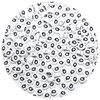 Round Letter Beads 4x7mm Acrylic Alphabet Beads Q for Bracelets