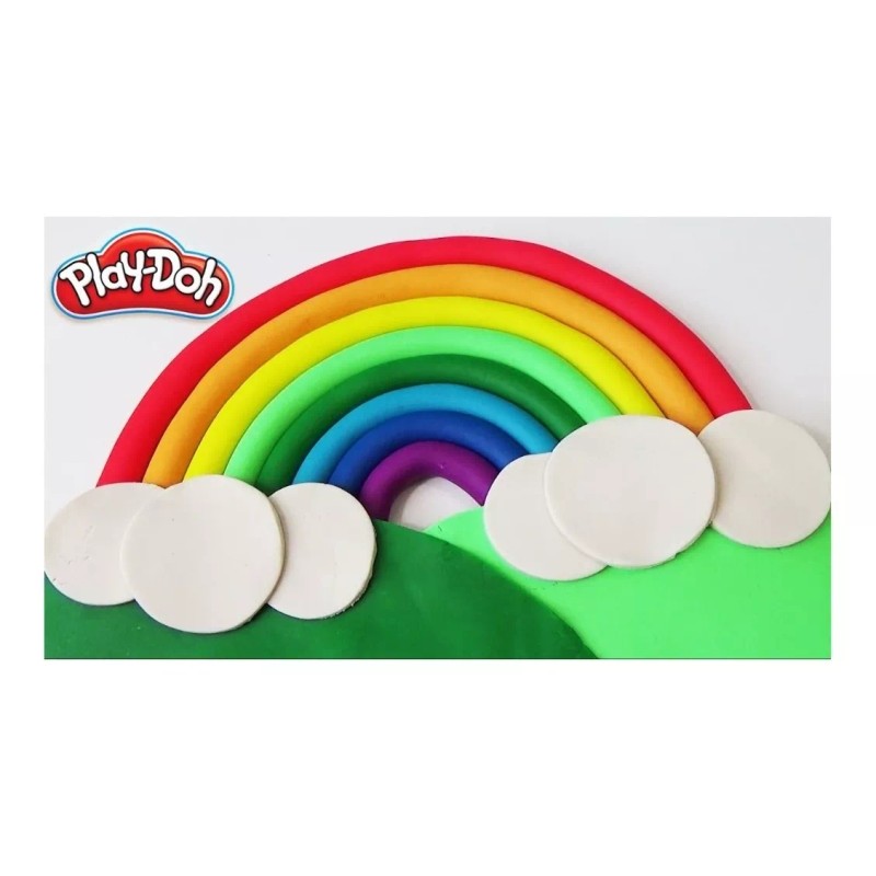 Play-Doh Masa Moldeable Play Doh Espiral De Arcoíris Rainbow Twirl
