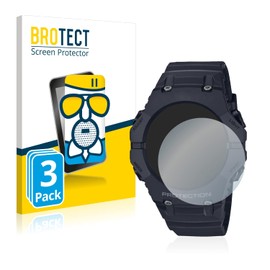brotect 3 x Anti-Glare Tempered Glass Film Compatible with Casio G-Shock GA-B001 Protective Glass Protective Film Matt [Extremely Scratch-Resistant 9H, Anti-Reflection