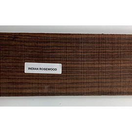 Acoustic Fingerboard Blanks 1 Piece: Gaboon Ebony, Rosewood, Cocobolo, Ziricote, Santos, Granadillo, Bocote, Purpleheart, Laurel (Rosewood)