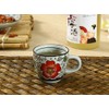 西田 (Nishida) esupuressoko-hi-kappu (Red Camellias) (75ml)/Cups/Cup/和食 Charger 120016