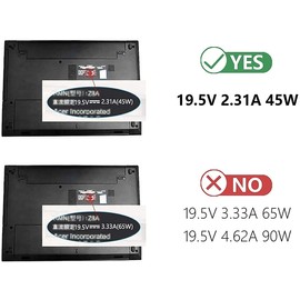 Superer 45W Charger Suitable for HP 255 250 240 G2 to G10, 470 Probook 650 640 450 455 440 445 430 470 Elitebook 840 850 830 820 845 Series Laptop Power Supply Charger