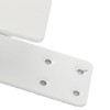 2PCS Door Barricade Brackets Open Bar Holder Carbon Steel Easy