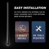 RYDONAIR Antena a prueba de lavado de coche compatible con