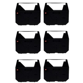 SuppliesMAX Compatible Replacement for Panasonic KX-R190/KX-R200/KX-R300/KX-R350/KX-R445/KX-R550/KX-R800 Black Typewriter Correctable Ribbons (6/PK) (KX-R20)