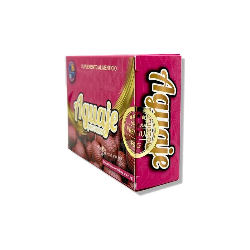 Aguaje Peruano 30 Tabletas Fer Y Greco