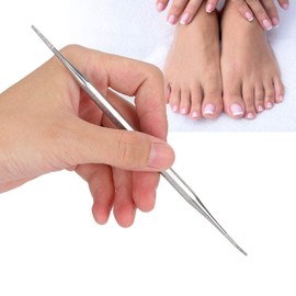 Double Head Nail File Ingrown Toenail File Stainless Steel Ingrown Nail Lifter Pedicure Tool for Ingrown Nail Correction