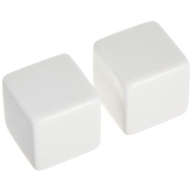 Image Mission KGS3267 KGS3267 Dice Blank Dice (Set of 2) 1.0 inches (25 mm)