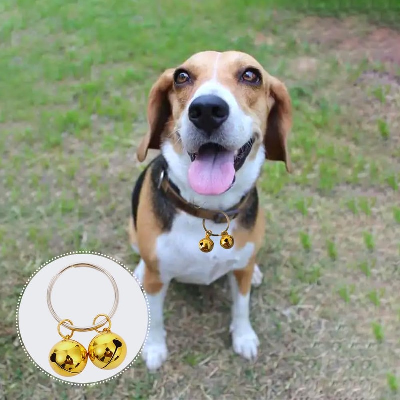 HEJINYUN 3 Pack Extra Loud Cat Bells for Collars |