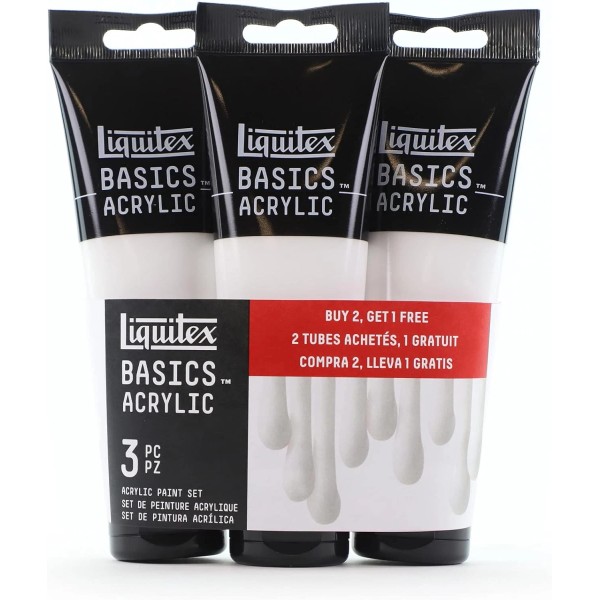 Does not apply BASICS Acrylic Paint, 118Ml (4-Oz) Tube, Set