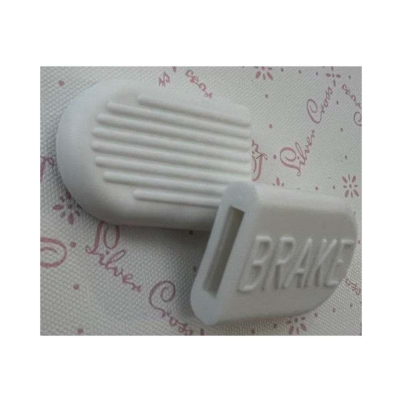 Silver Cross Pram Brake Pads (Pair) - Balmoral 40" /