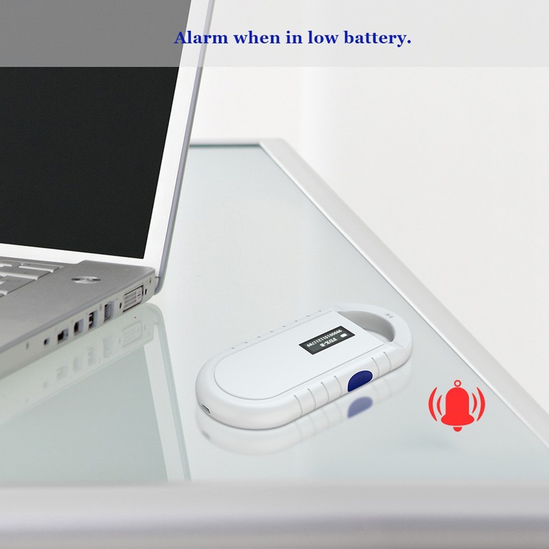 Portable Handheld Animal Chip Reader Pet Microchip Scanner Universal RFID