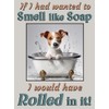 Jack Russell Terrier pet dog funny flexible fridge magnet
