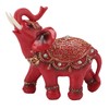 CHEOTIME Elephant Statue, Wealth Lucky Feng Shui Elephant Figurine Home
