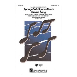 Hal Leonard SpongeBob SquarePants (Theme Song) ShowTrax CD Arranged by Roger Emerson