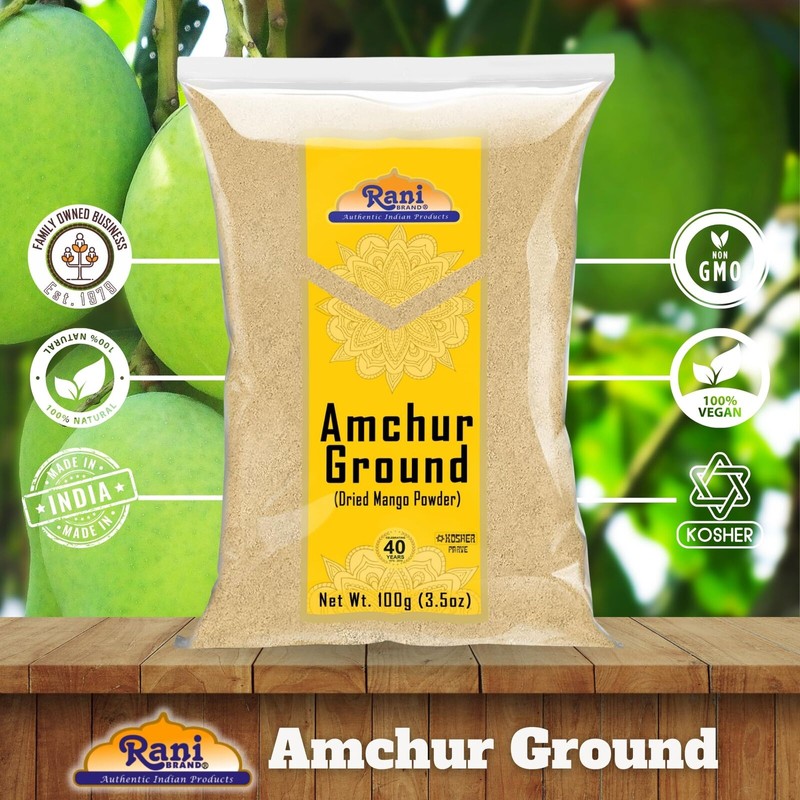 Rani Amchur (Mango) Ground Powder Spice 3.5oz (100g)