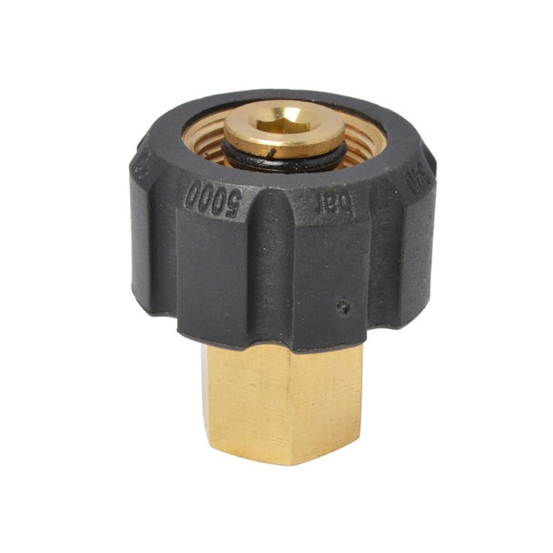 Pressure Washer Adapter Copper Quick Connect Coupler M22 Female to