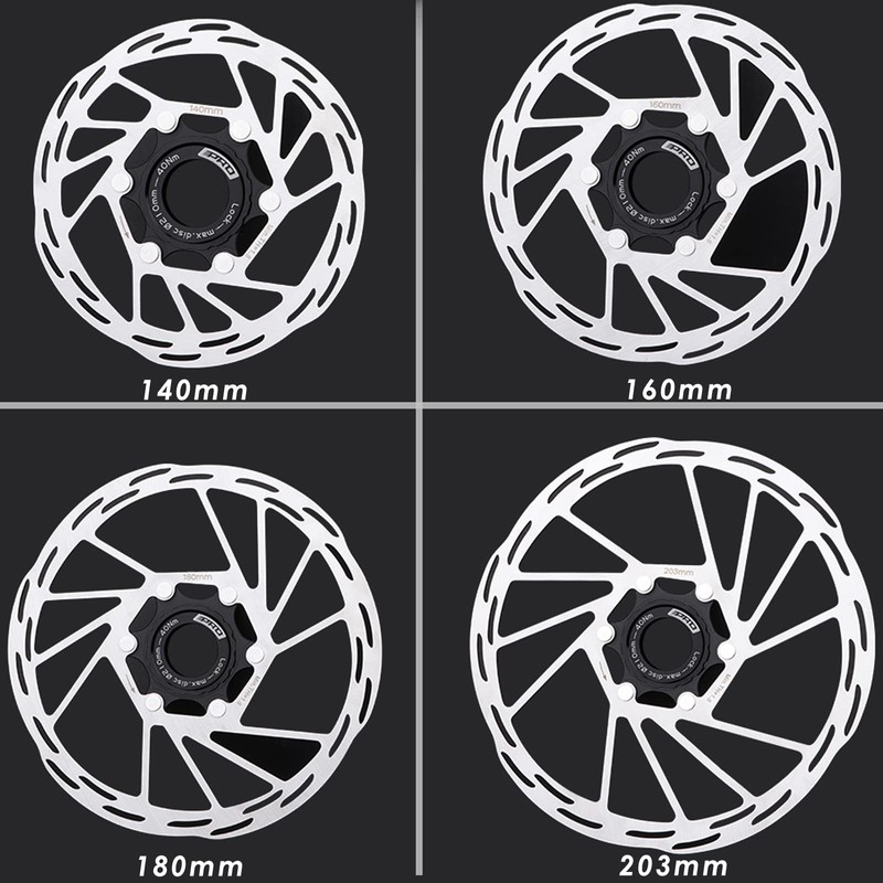JFOYH 140mm and 160mm Centerlock Disc Brake Rotor with Locking,