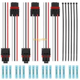 M MATI 6X Pulse Power Bus Bar Plug Pigtail Connector For Polaris Ranger 1000 XP/Crew XP