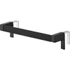 Yamazaki 1809 Kitchen Towel Hanger Bar, Anti-Slip, Black, W 8.4