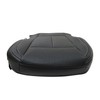 NLQR Front Driver Side Bottom Replacement Seat Cover Black Microfiber