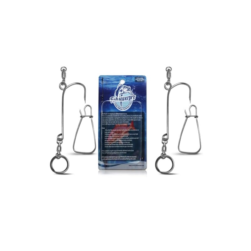 2 PackFishsaverpro fish descending return device - Compact & reliable