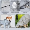 Avont Impermeable para Perro, Ropa de Lluvias de Diseño Reflectante