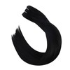 Ugeat Sew in Bundles Human Hair Black Weft Hair Extensions