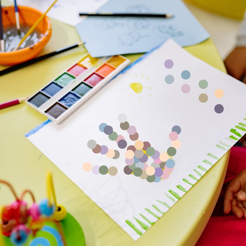 STARLIBOO Dot Stickers - Morandi Color Code Labels, 1in Round,