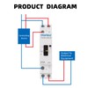 Din Rail Household Modular Manual AC Contactor 220v 230V Single