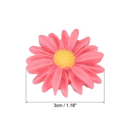 PATIKIL Diamond Painted Magnet Kit, 6 Pack Flower Shape Diamond Painted Magnetic Cover Locator for Cross-Stitch DIY Diamond Painted, Multi-colors