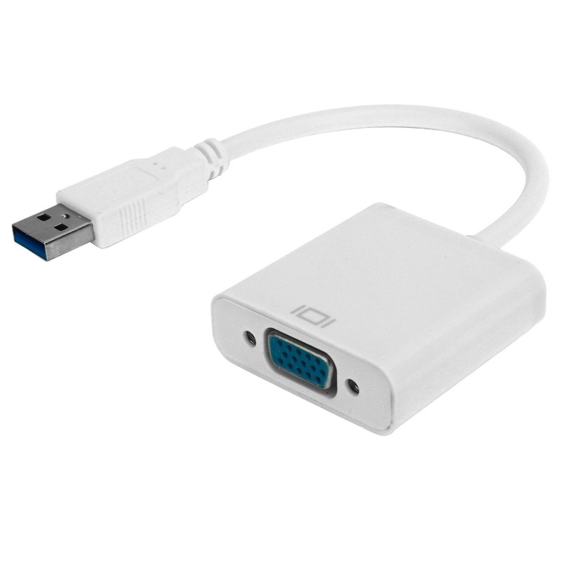 USB3.0 to VGA Converter 5Gbps HD 1080P Adapter Cable 15Pin