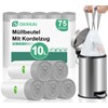 OKKEAI 10 L Bin Liners for Bathroom, Small Bin Bags,