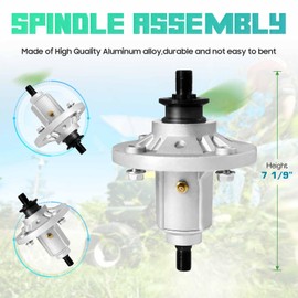 ILONPA Deck Blade Spindle Belt Idler Kit Combo Set for John Deere 155C LA130 LA140 GX21694 GY20454 GY20867 GY20962 GY21098 M149625 AM141035 GX21784 GY20852 GX20571 GX21833