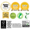 Bamaboo Eco Biodegradable Nappies Quad Pack of 376 Size 2