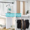 Shower Curtain Rod 28-94 Inch，Adjustable Heavy Duty Shower Rods for