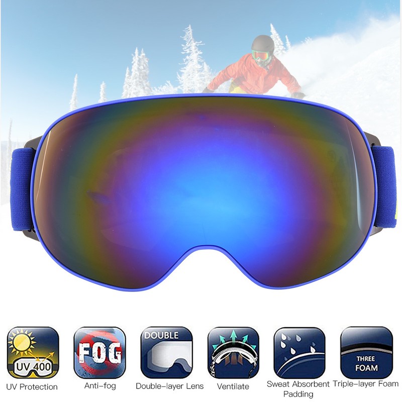 MSD007 Unisex Large Spherical Double Layer Anti Fog Breathable Outdoor
