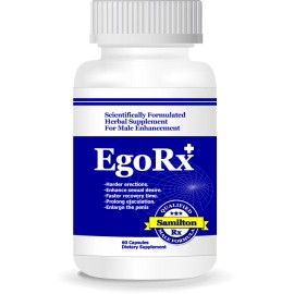 EgoRx suplemento de mejora masculina y resistencia continua