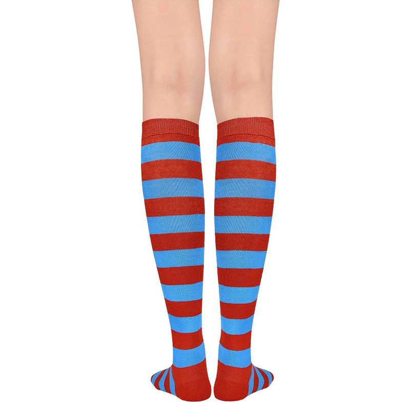 DOOVID Casual Knee High Socks for Women Tube Socks Elasticity