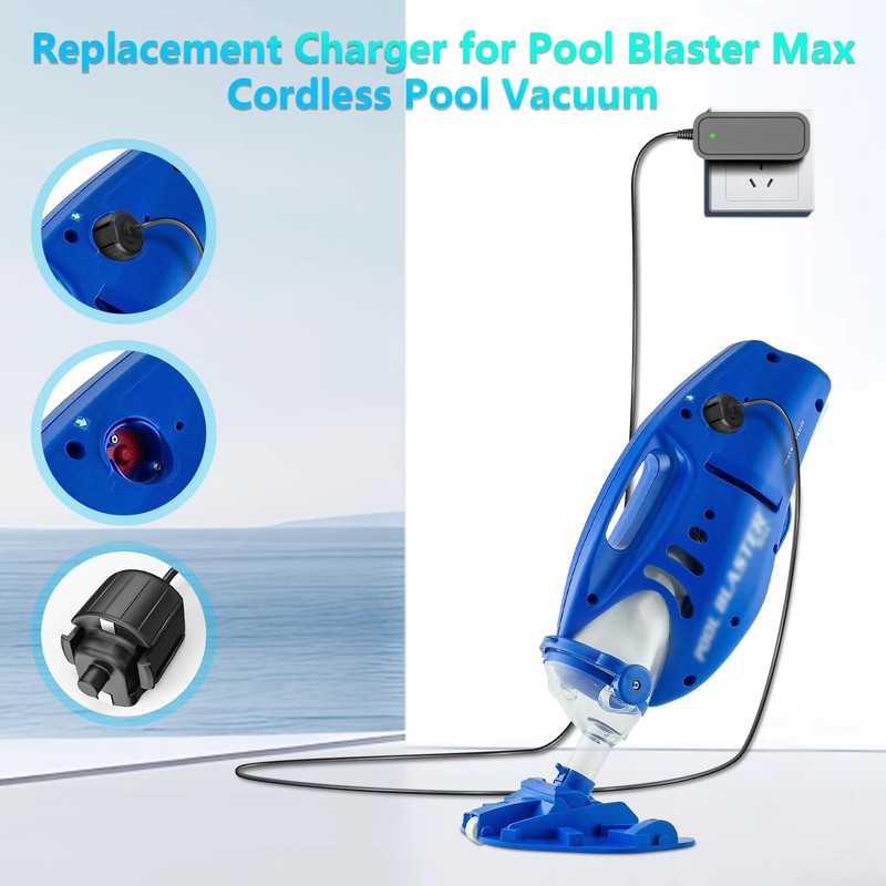 Charger for Pool Blaster Pool Vacuum Compatible with Max Li,