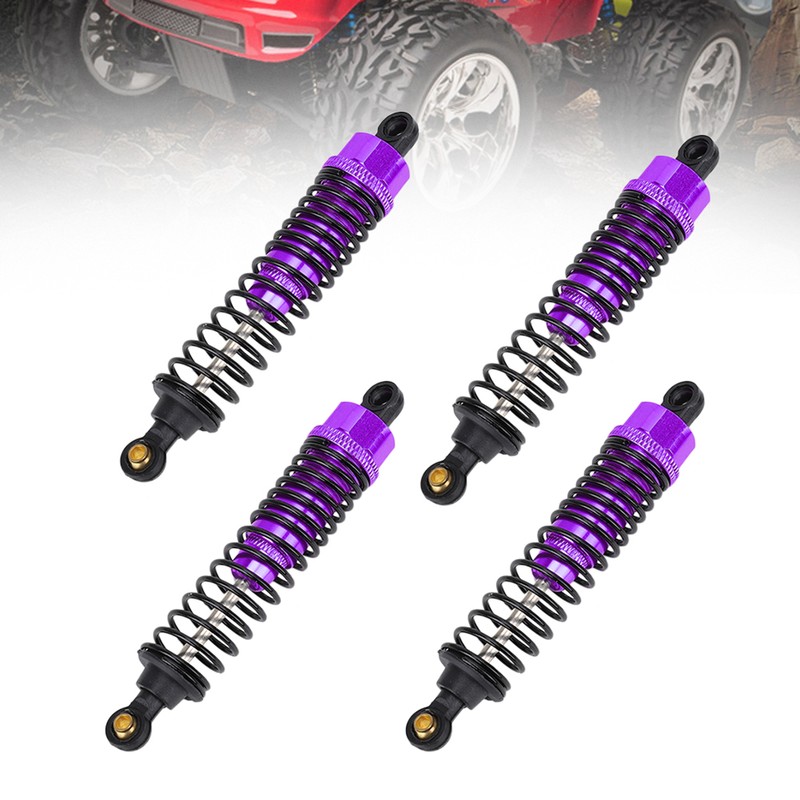 4Pcs RC OffRoad Vehicle Metal Shock Damper Part for HSP