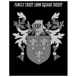 Rothwell-Design Engraved Letter Opener with Crest, Stamps